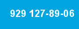 929 127-89-06 929 127-89-06